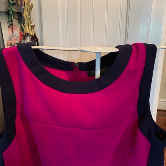 Lauren by Ralph Lauren color‎ block dress. NWT. Retail 130 - Picture 5 of 8